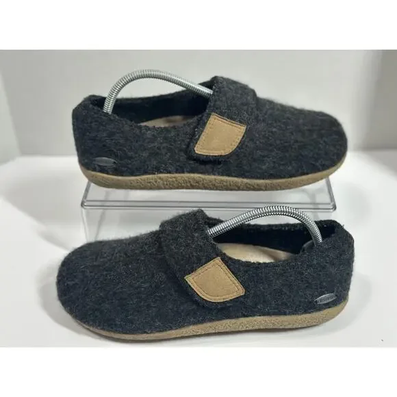 Giesswein Ultra Comfort Camden Gray Wool Shoes US 8 EUR 38 Ladies Cozy Slippers - Picture 2 of 14